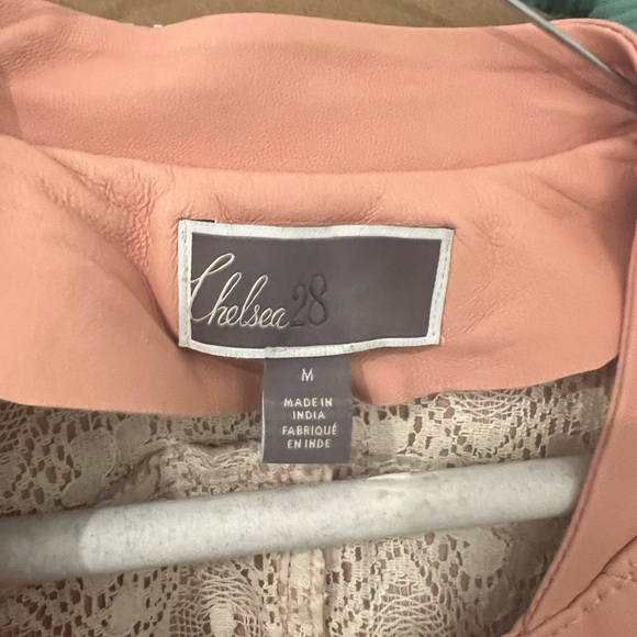 Fun lightweight leather jacket. Worn once but sleeves are too long for me! - Picture 4 of 5